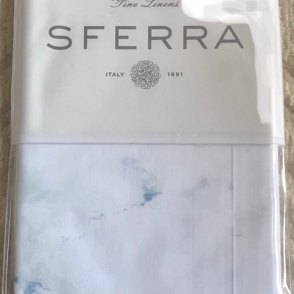 SFERRA celestial/marble standard sham